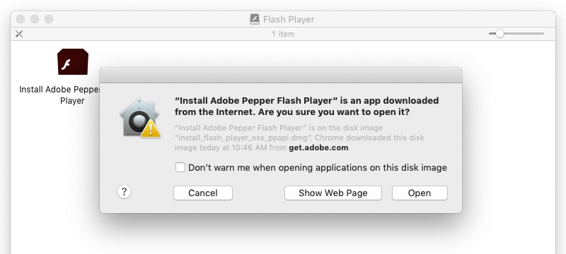 shockwave flash mac chrome download